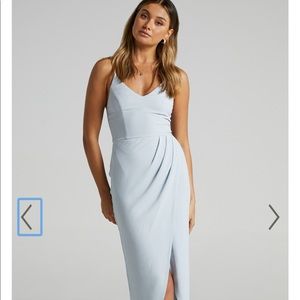 Lucky Day Drape Maxi Dress